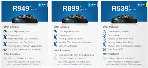 dstv packages and prices 2022 kenya
